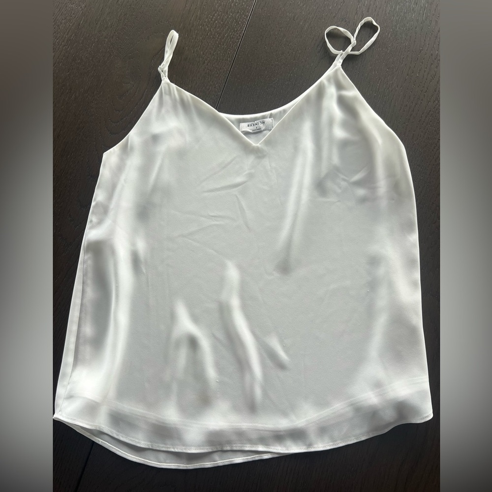 Babaton White Tank Top